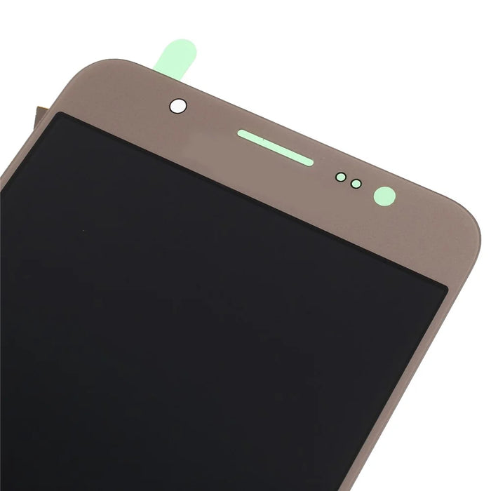 LCD Screen and Digitizer Assembly Part with Screen Brightness IC for Samsung Galaxy J7 (2016) SM-J710 - Gold - 2