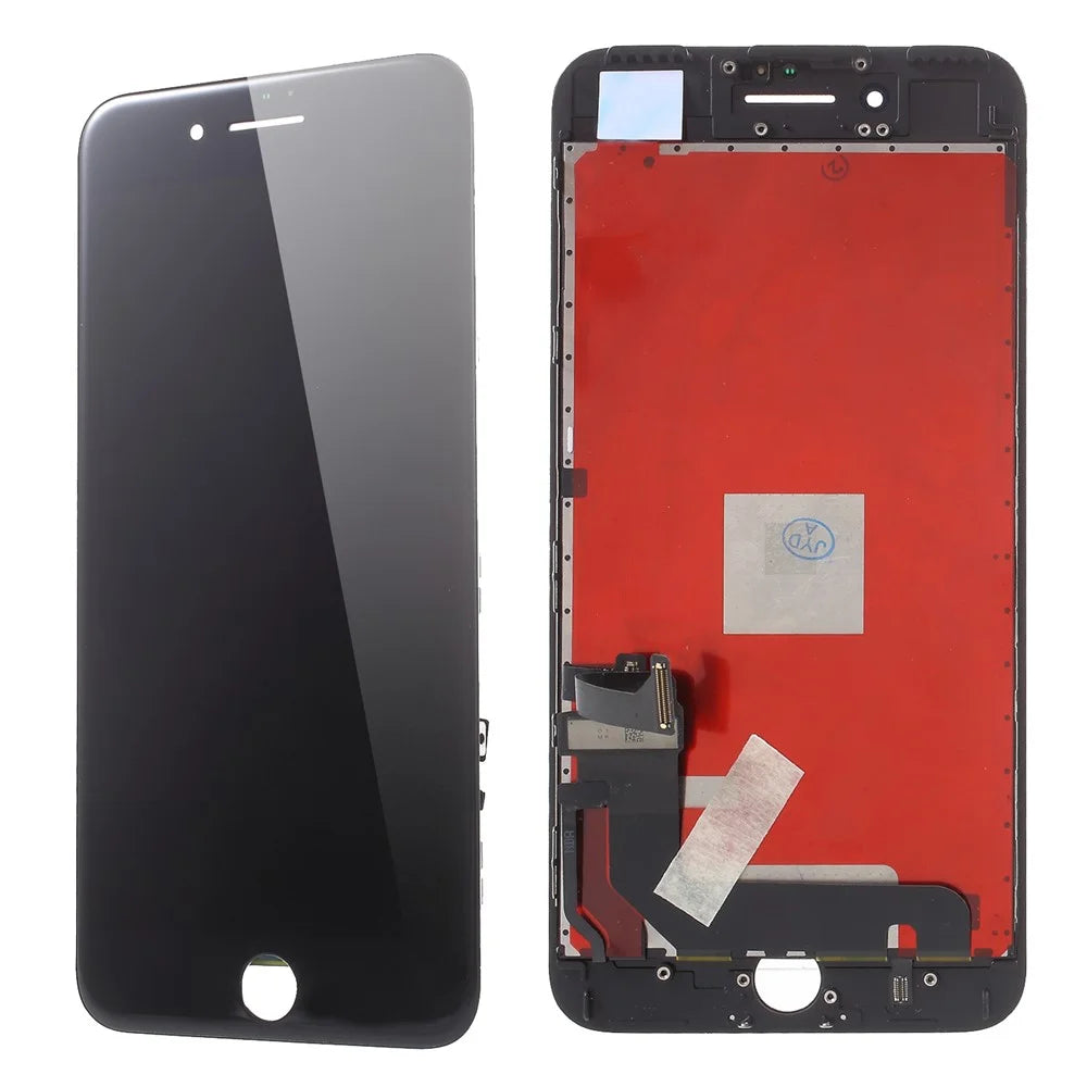 For iPhone 7 Plus 5.5 inch LCD Screen and Digitizer Assembly Part Replacement (C11 Version, Non-OEM Screen Glass Lens, OEM Other Parts) - Black - 1