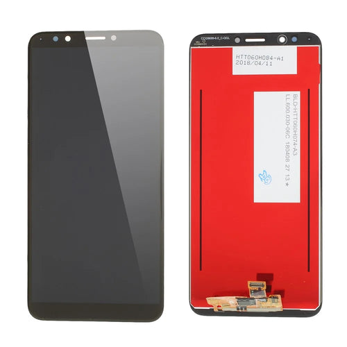 OEM Screen and Digitizer Assembly Part Replacement for Huawei Honor 7C - Black - 1