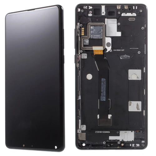 LCD Screen and Digitizer Assembly + Frame for Xiaomi Mi Mix 2 - 1