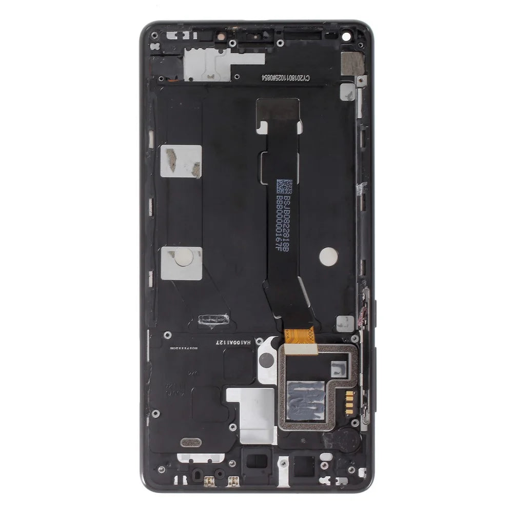 LCD Screen and Digitizer Assembly + Frame for Xiaomi Mi Mix 2 - 7