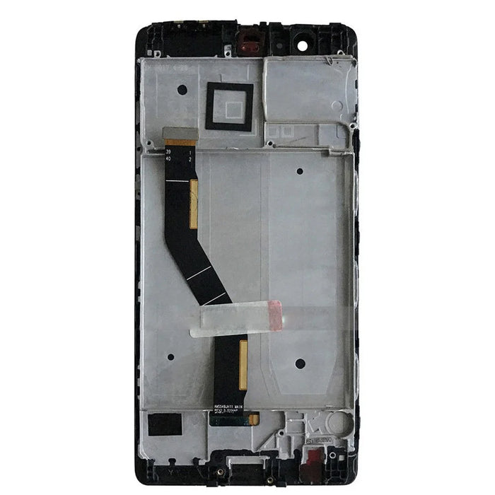 LCD Screen and Digitizer Assembly + Frame for Huawei P9 Plus (without Logo) - Black - 3