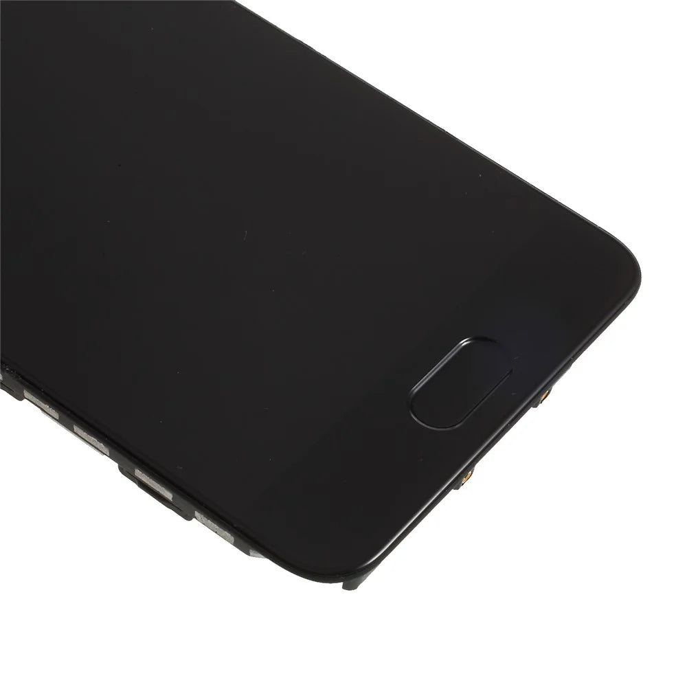 OEM LCD Screen and Digitizer + Assembly Frame Part (without Logo) for Huawei P10 - Black - 3