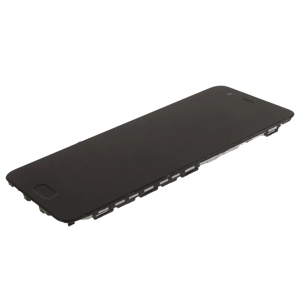 OEM LCD Screen and Digitizer + Assembly Frame Part (without Logo) for Huawei P10 - Black - 4