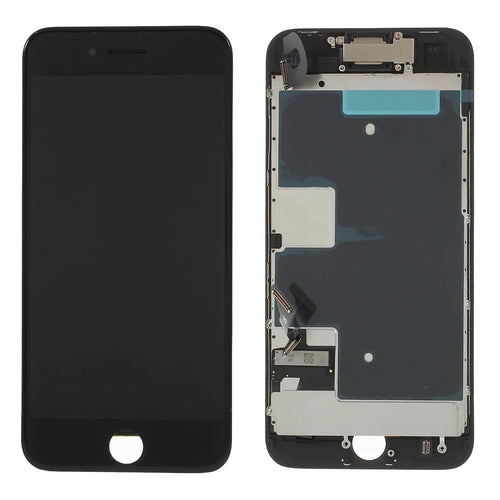 For iPhone 8 4.7 inch/SE (2nd Generation) LCD Screen and Digitizer Assembly + Frame + Small Parts  (Made by China Manufacturer ESR, Full View, 380-450cd/m2 Brightness) (without Logo) - Black - 1