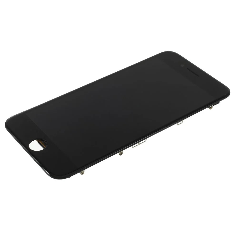 For iPhone 8 4.7 inch/SE (2nd Generation) LCD Screen and Digitizer Assembly + Frame + Small Parts  (Made by China Manufacturer ESR, Full View, 380-450cd/m2 Brightness) (without Logo) - Black - 4