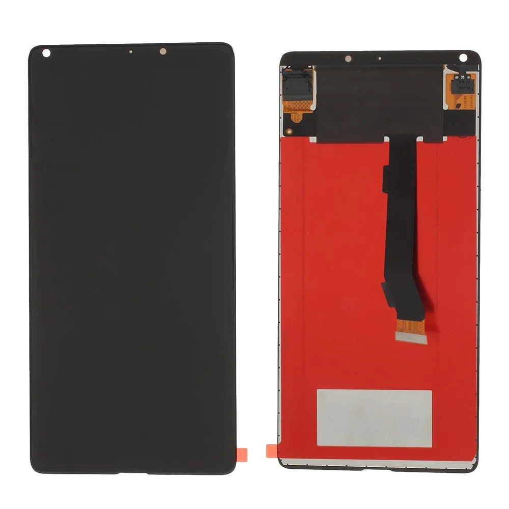 LCD Screen and Digitizer Assembly Replace Part  (without Logo) for Xiaomi Mi Mix 2s - Black - 1