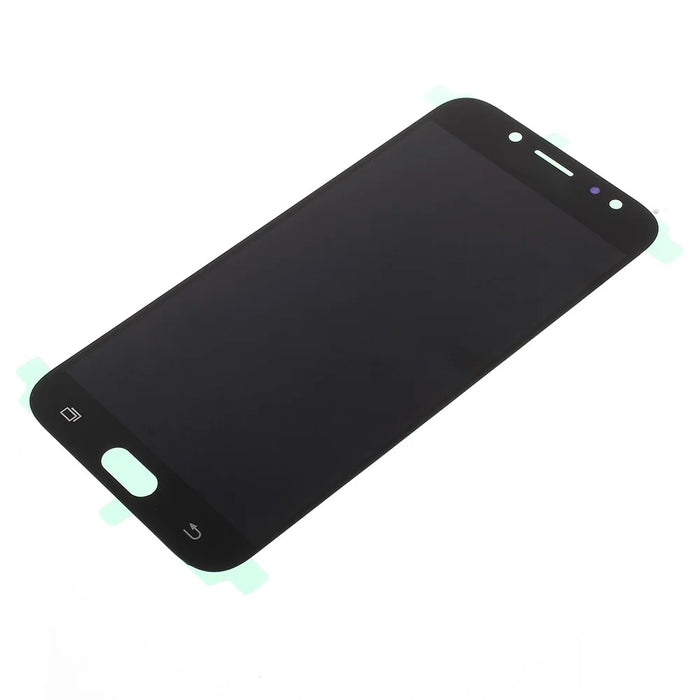 LCD Screen and Digitizer Assembly Part for Samsung Galaxy J7 2017 J730 with Screen Brightness IC and Adhesive Sticker - Black - 3