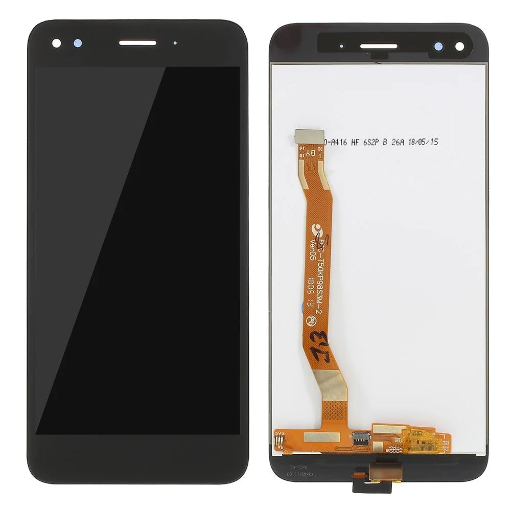 LCD Screen and Digitizer Assembly + Frame Replacement for Huawei P9 lite mini / Y6 Pro (2017) / Enjoy 7 - Black - 1