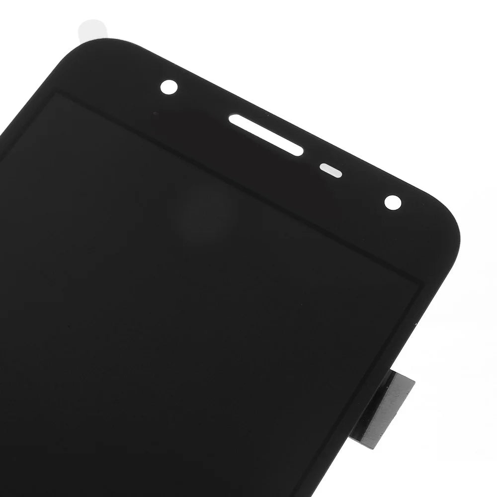 LCD Screen and Digitizer Assembly Part for Samsung Galaxy J7 Nxt J701 with Screen Brightness IC and Adhesive Sticker - Black - 3