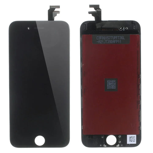 For iPhone 6 4.7 LCD Screen and Digitizer Assembly + Frame with Small Parts (Made by China Manufacturer, ESR+Full View, 380-450cd/m2 Brightness) - Black - 1