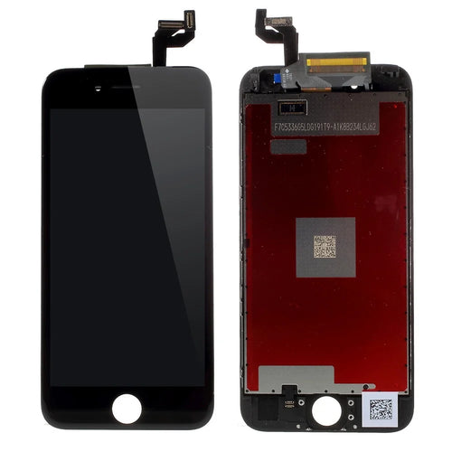 For iPhone 6s 4.7-inch LCD Screen and Digitizer Assembly + Frame with Small Parts (Made by China Manufacturer ESR, Full View, 380-450cd/m2 Luminance) (without Logo) - Black - 1
