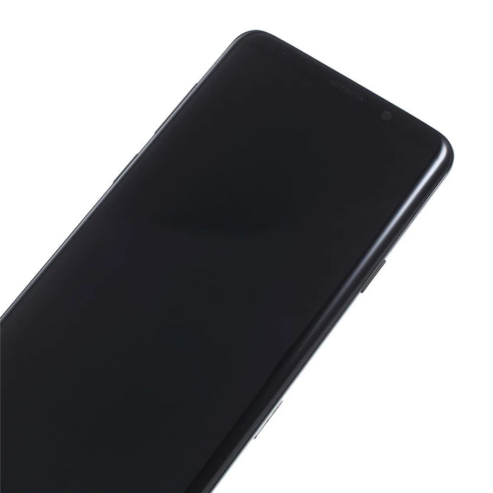 OEM LCD Screen and Digitizer + Assembly Frame Part for Samsung Galaxy S9+ G965 (without Logo) - Black - 6