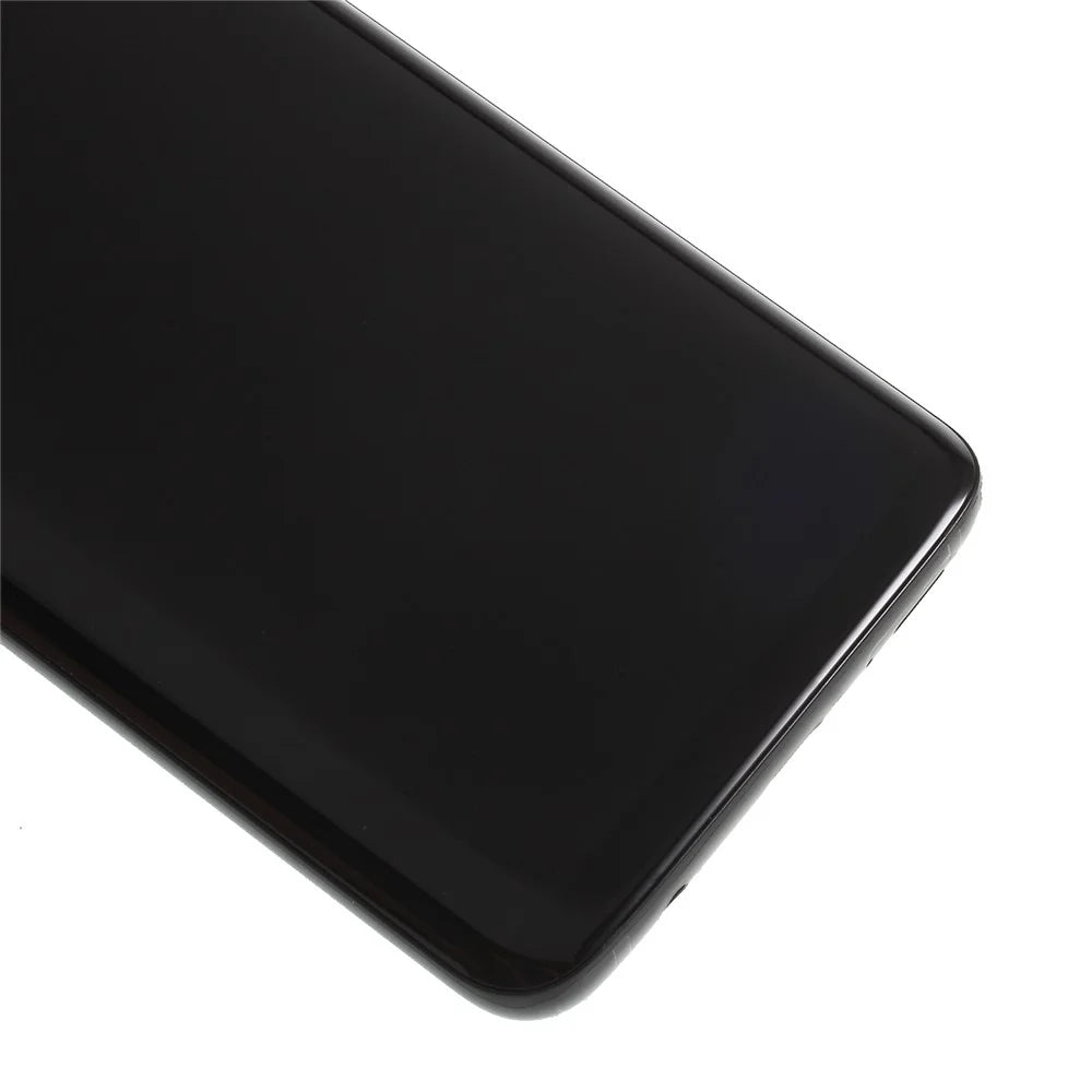 OEM LCD Screen and Digitizer Assembly + Frame Part (without Logo) for Samsung Galaxy S9 G960 - Black - 3