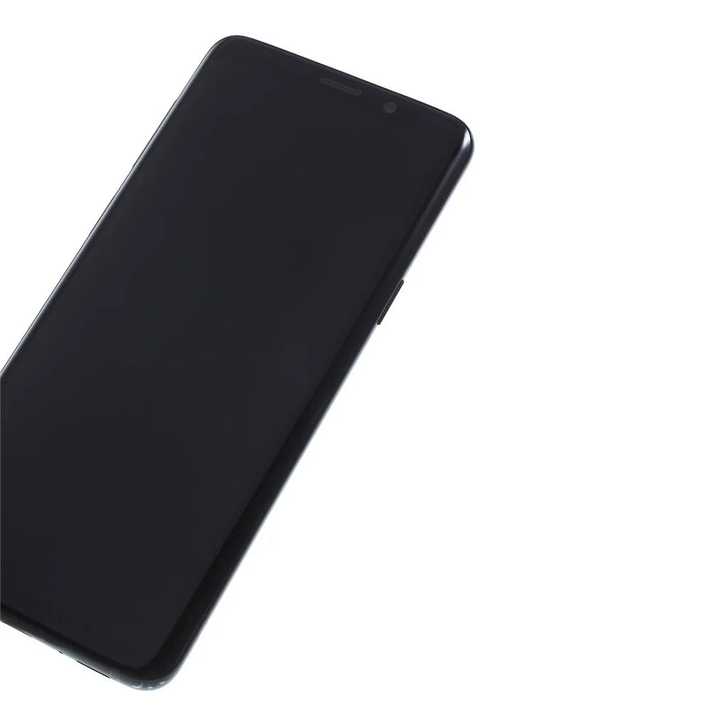 OEM LCD Screen and Digitizer Assembly + Frame Part (without Logo) for Samsung Galaxy S9 G960 - Black - 4