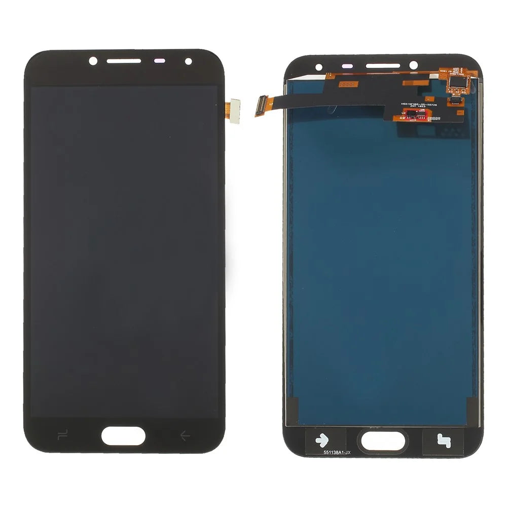LCD Screen and Digitizer Assembly Part with Screen Brightness IC for Samsung Galaxy J4 (2018) J400 - Black - 1