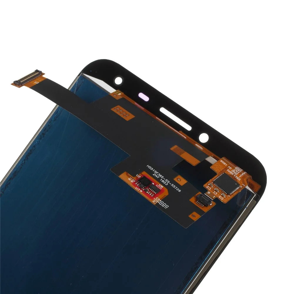 LCD Screen and Digitizer Assembly Part with Screen Brightness IC for Samsung Galaxy J4 (2018) J400 - Black - 2