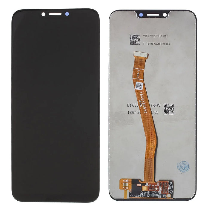 OEM LCD Screen and Digitizer Assembly + Frame Replace Part for Huawei Honor Play - Black - 1