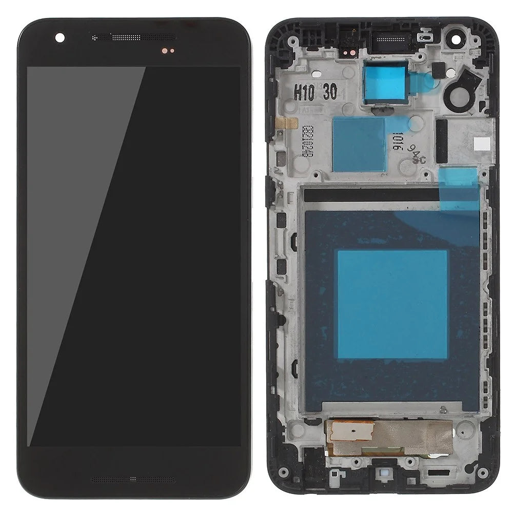 OEM LCD Screen and Digitizer Assembly + Frame Replacement for LG Nexus 5X H790 (without Logo) - Black - 1