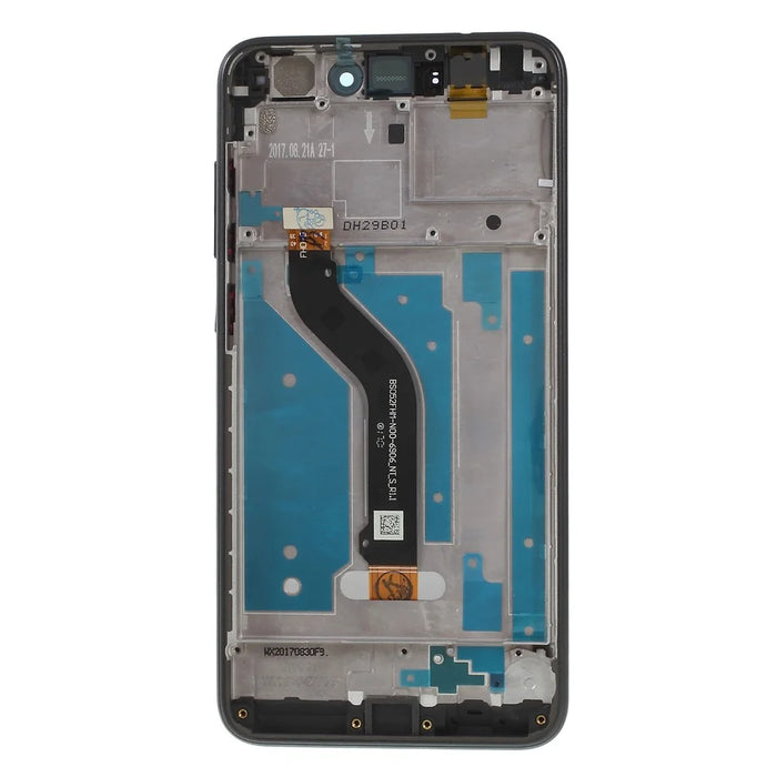 LCD Screen and Digitizer Assembly + Frame Replacement Part for Huawei P8 Lite (2017) - Black - 2