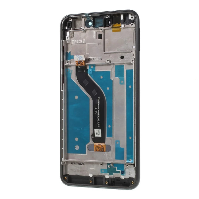 LCD Screen and Digitizer Assembly + Frame Replacement Part for Huawei P8 Lite (2017) - Black - 3