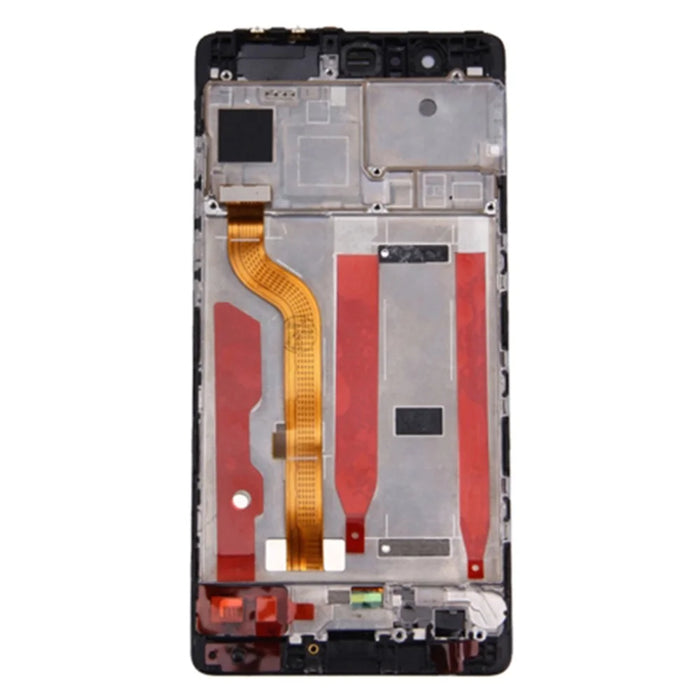 LCD Screen and Digitizer Assembly + Frame Replacement for Huawei P9 - Black - 3