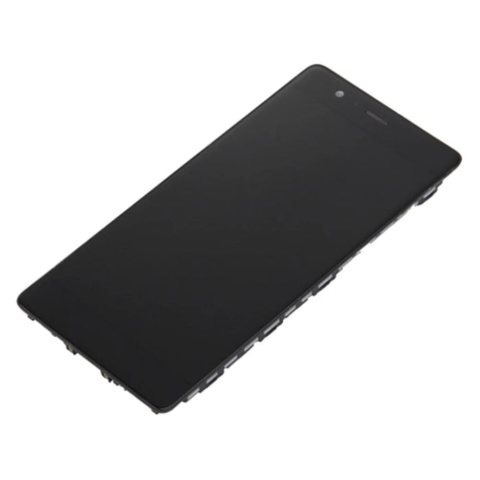 LCD Screen and Digitizer Assembly + Frame Replacement for Huawei P9 - Black - 4