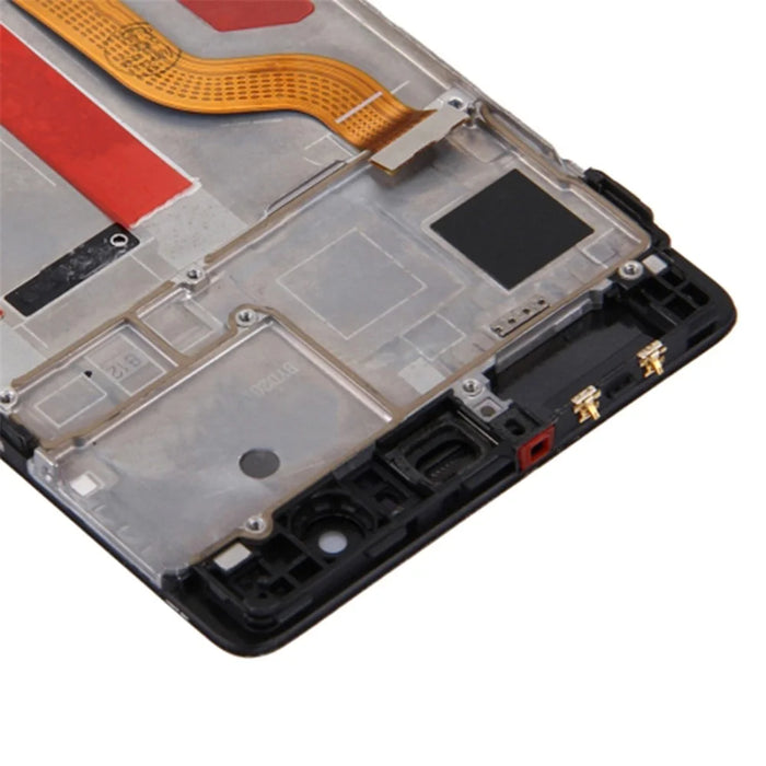 LCD Screen and Digitizer Assembly + Frame Replacement for Huawei P9 - Black - 5
