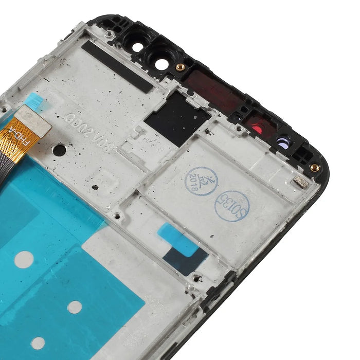 LCD Screen and Digitizer Assembly + Frame Replacement for Huawei Mate 10 Lite - Black - 2