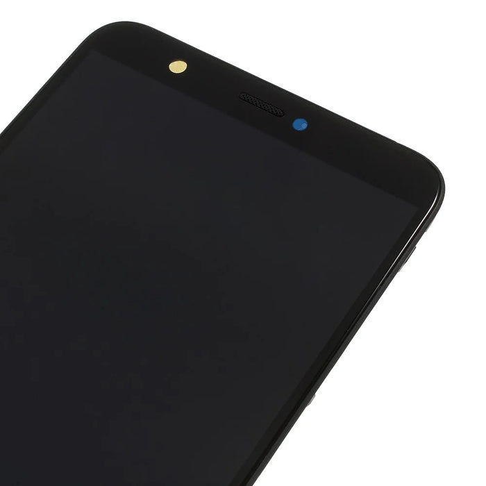LCD Screen and Digitizer Assembly + Frame Replacement Part for Huawei P Smart / Enjoy 7S - Black - 4