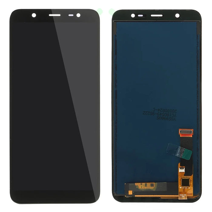 LCD Screen and Digitizer Assembly Part for Samsung Galaxy J8 (2018) J810 (without Logo) with Screen Brightness IC - Black - 1