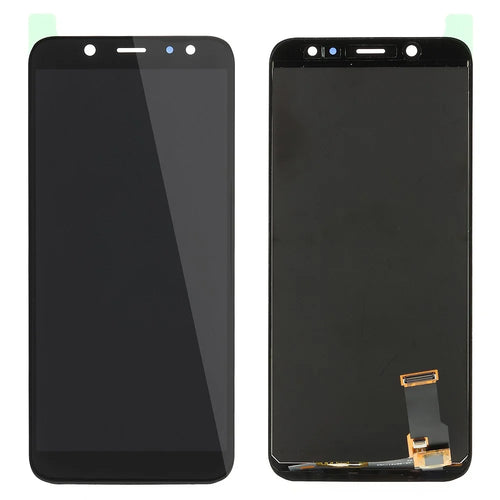 LCD Screen and Digitizer Assembly for Samsung Galaxy A6 (2018) A600 (without Logo) with Screen Brightness IC - Black - 1