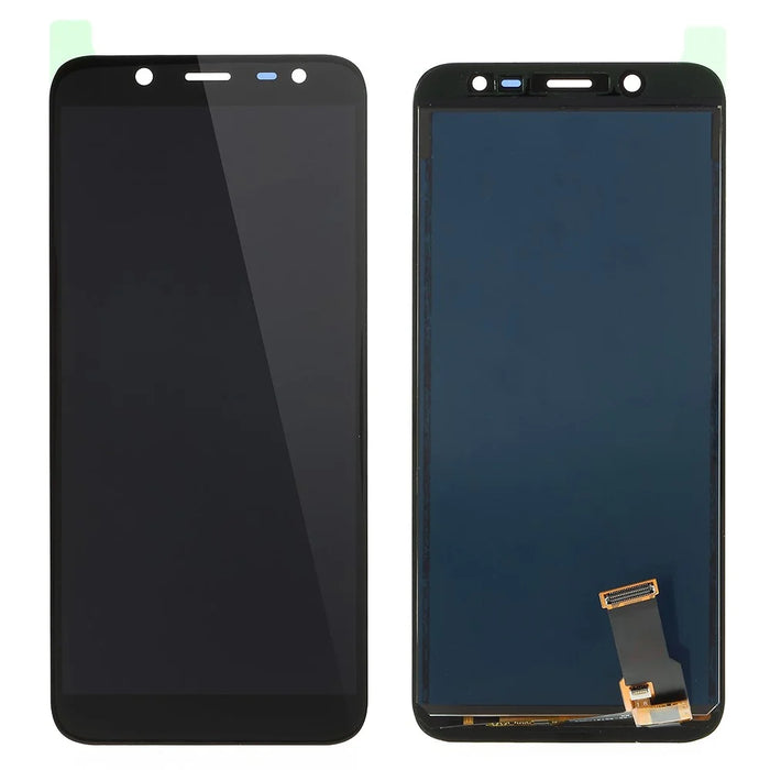 LCD Screen and Digitizer Assembly Repair Part for Samsung Galaxy J6 (2018) J600 (without Logo) with Screen Brightness IC - Black - 1