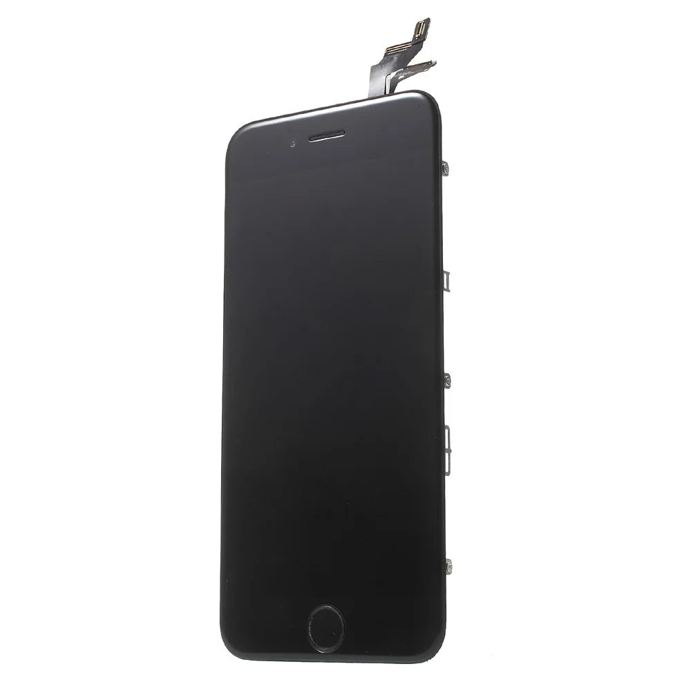 For iPhone 6s LCD Screen and Digitizer Assembly with Frame & Small Parts (Made by China Manufacturer, ESR+Full View, 380-450cd/m2 Brightness) - Black - 2