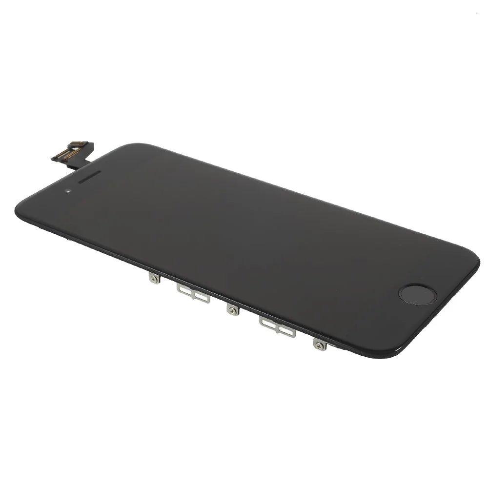 For iPhone 6s Plus LCD Screen and Digitizer Assembly with Frame and Small Parts (Made by China Manufacturer, 380-450cd/m2 Brightness) - Black - 4