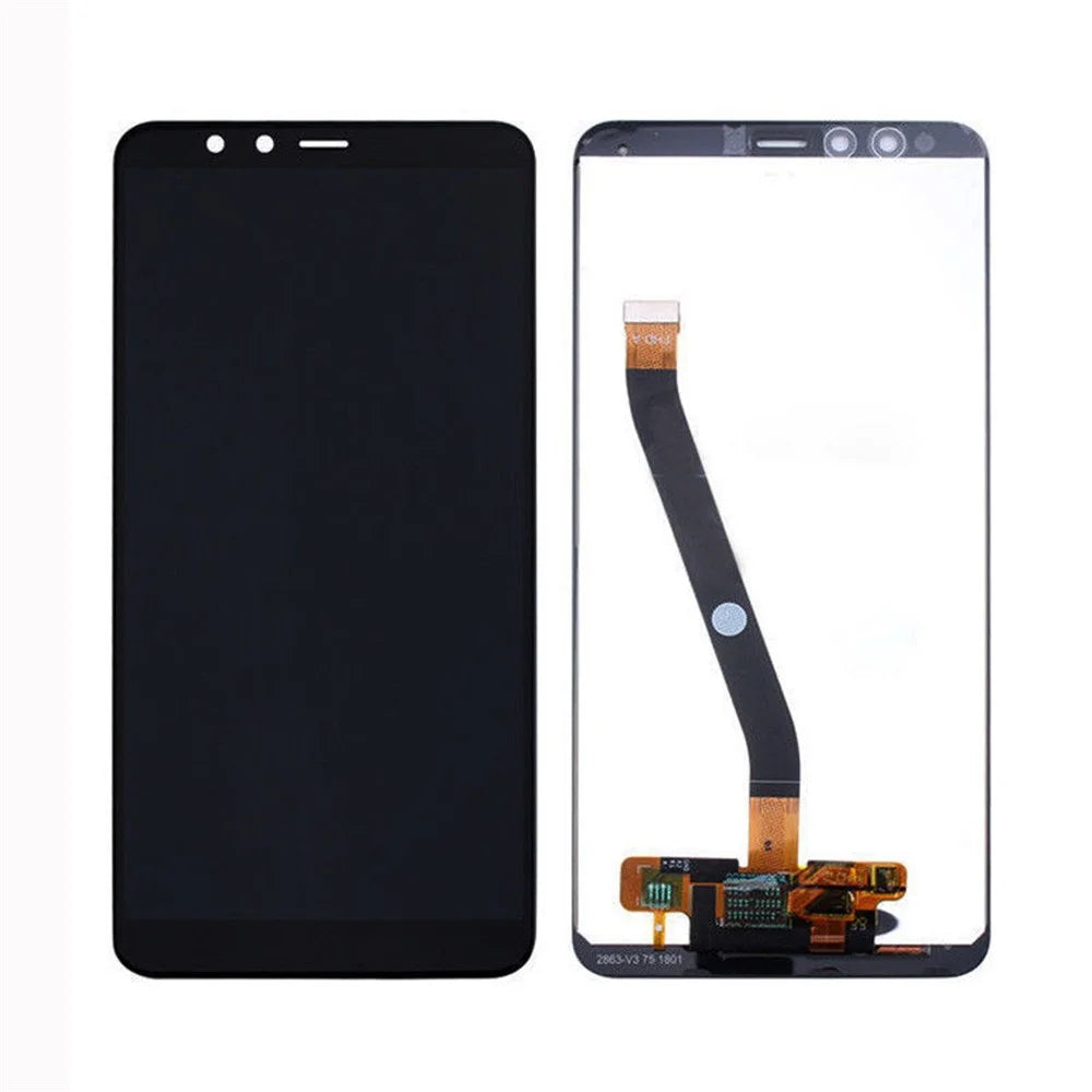 LCD Screen and Digitizer Assembly Replacement for Huawei Honor 7A - Black - 1