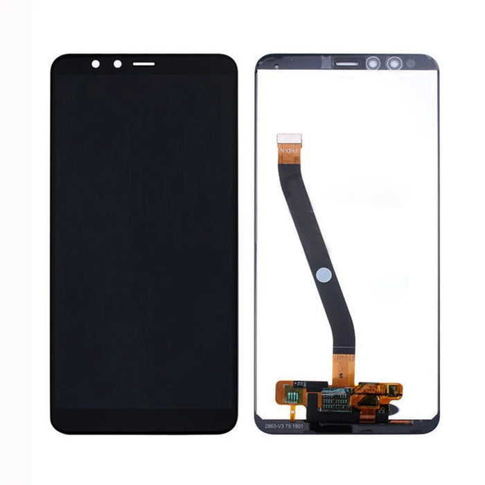LCD Screen and Digitizer Assembly Replacement for Huawei Honor 7A - Black - 1
