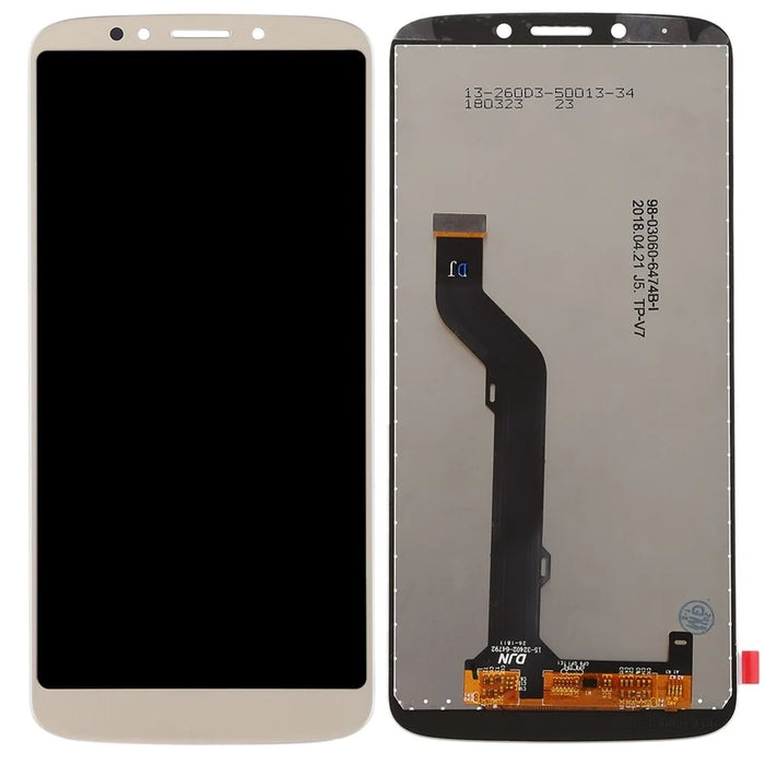 LCD Screen and Digitizer Assembly Repair Part for Motorola Moto E5 Plus (EU Version) - Gold - 1
