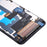 LCD Screen and Digitizer Assembly with Frame for LG Q6 - Black - 5