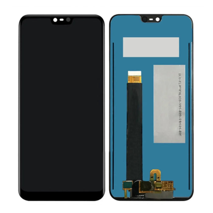 OEM Screen and Digitizer Assembly Replacement Part for Nokia 6.1 Plus / X6 - Black - 1