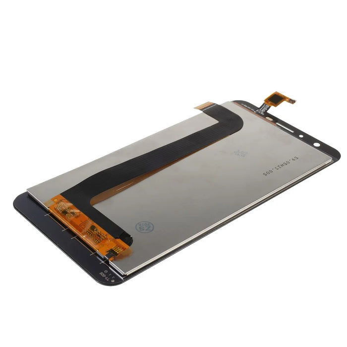 LCD Screen and Digitizer Assembly + Frame Replace Part (without Logo) for Doogee Y6 - Black - 5