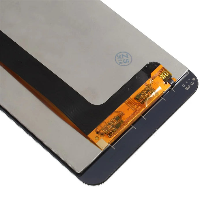 LCD Screen and Digitizer Assembly + Frame Replace Part (without Logo) for Doogee Y6 - Black - 6