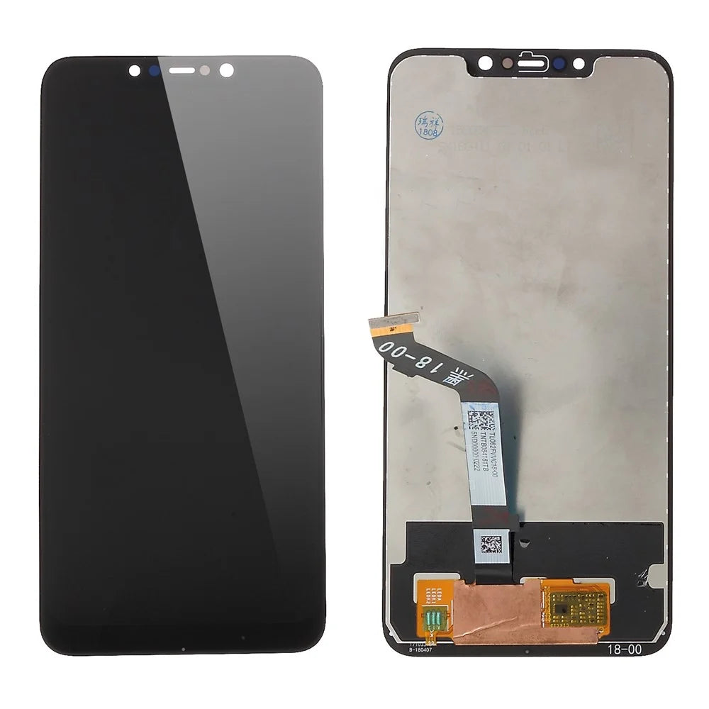 LCD Screen and Digitizer Assembly Part for Xiaomi Pocophone F1 / Poco F1 - Black - 1