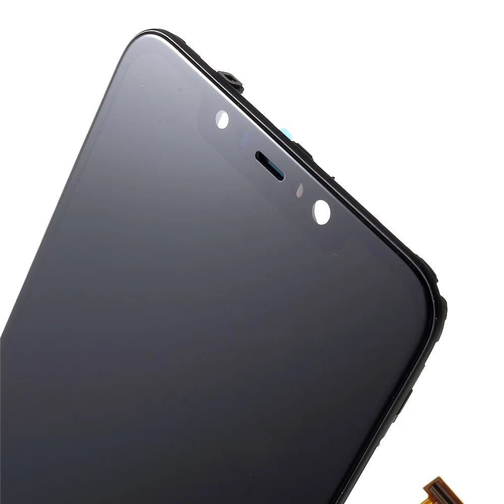 LCD Screen and Digitizer Assembly + Frame (without Logo) for Xiaomi Pocophone F1 / Poco F1 - Black - 6