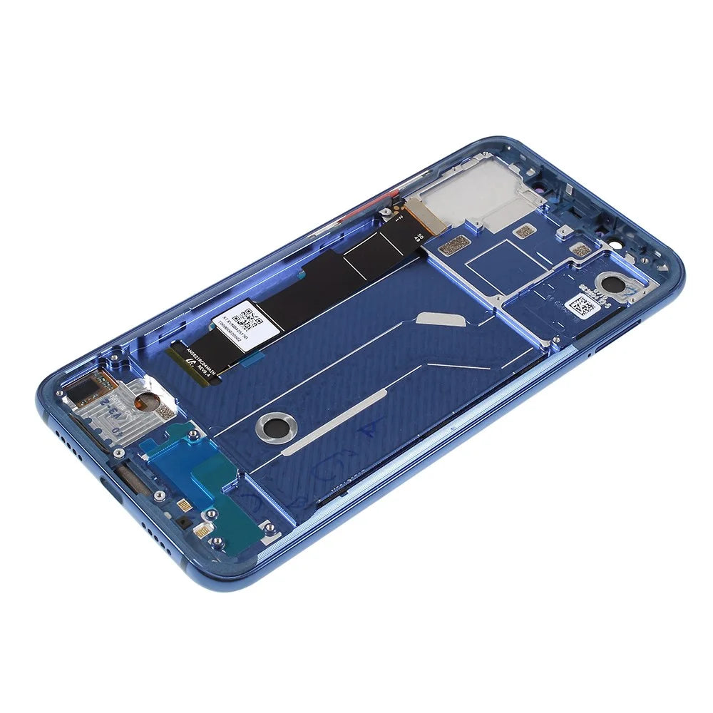 For Xiaomi Mi 8 (6.21-inch) Grade B OEM Disassembly OLED Screen and Digitizer Assembly + Frame Replace Part (without Logo) - Blue - 3