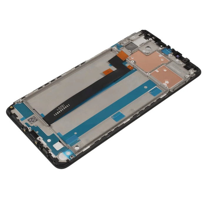 LCD Screen and Digitizer Assembly + Frame Part for Xiaomi Mi Max 3 - Black - 4