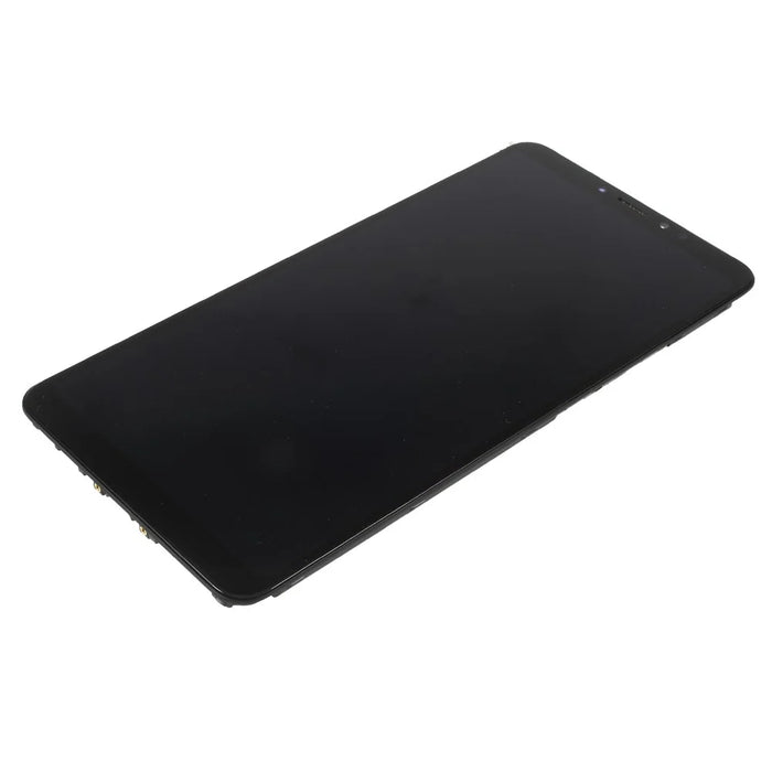 LCD Screen and Digitizer Assembly + Frame Part for Xiaomi Mi Max 3 - Black - 5