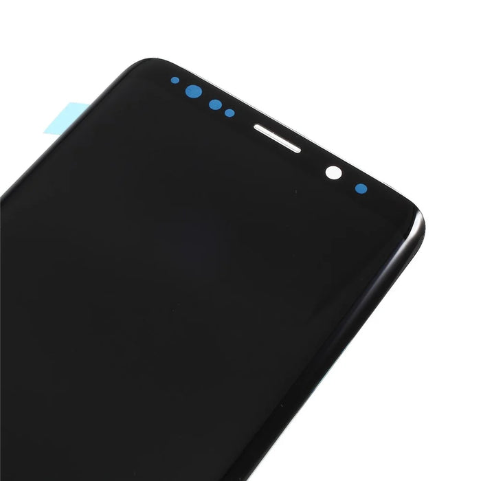 LCD Screen and Digitizer Assembly Part (Non-OEM Screen Glass Lens, OEM Other Parts) (without Logo) for Samsung Galaxy S9 G960 - Black - 2