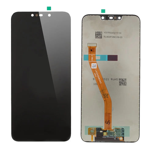 OEM LCD Screen and Digitizer Assembly Replacement (without Logo) for Huawei Mate 20 Lite - Black - 1