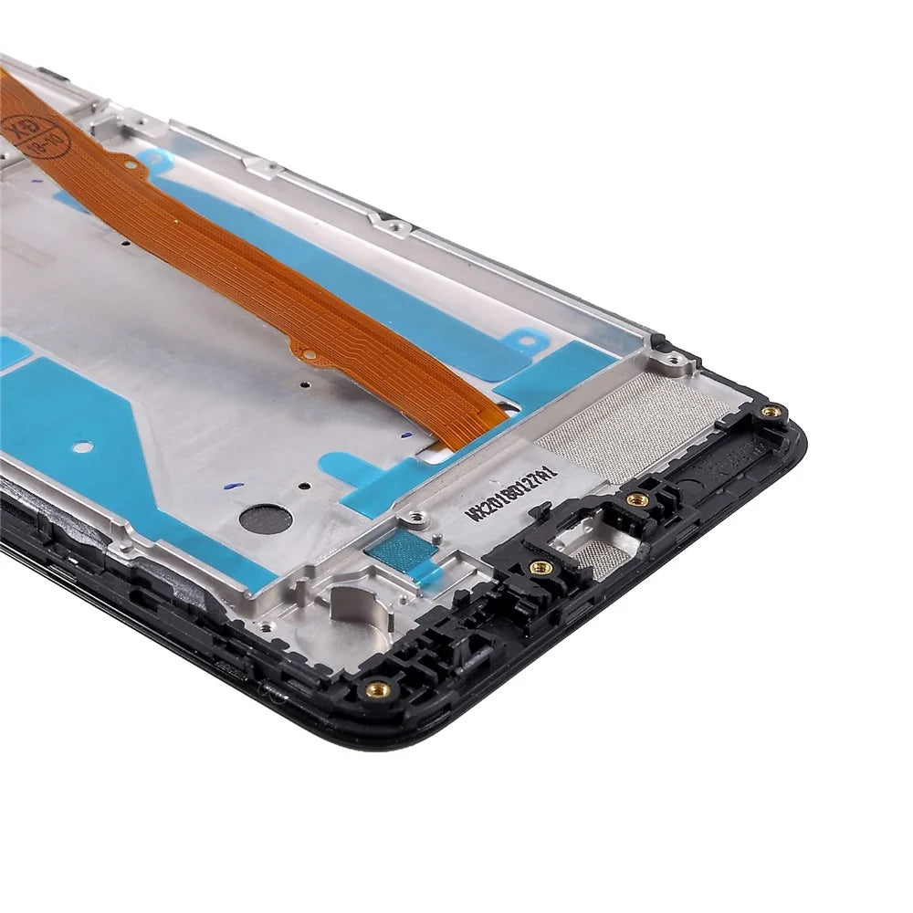 LCD Screen and Digitizer Assembly + Frame for Huawei Y6 (2017) - Black - 7